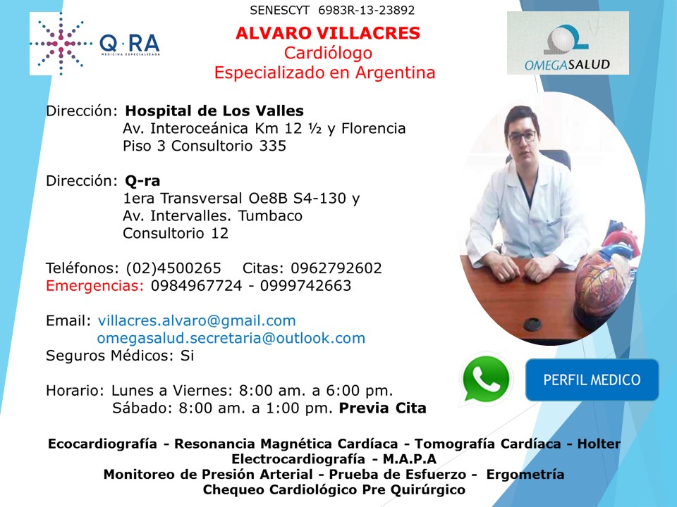 cardiologos quito