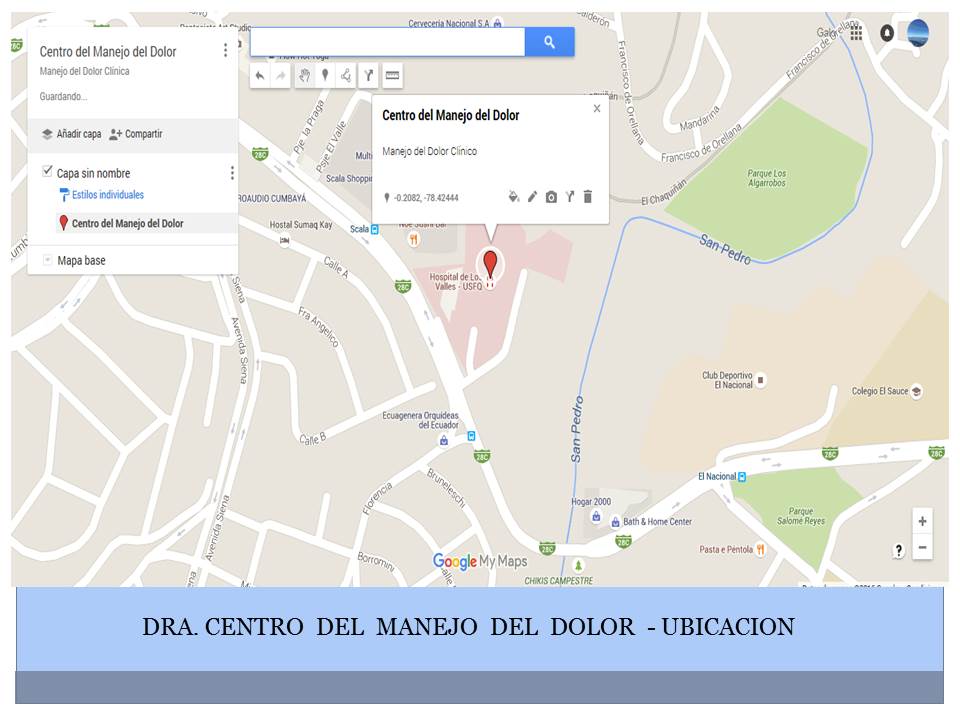 manejo del dolor quito
